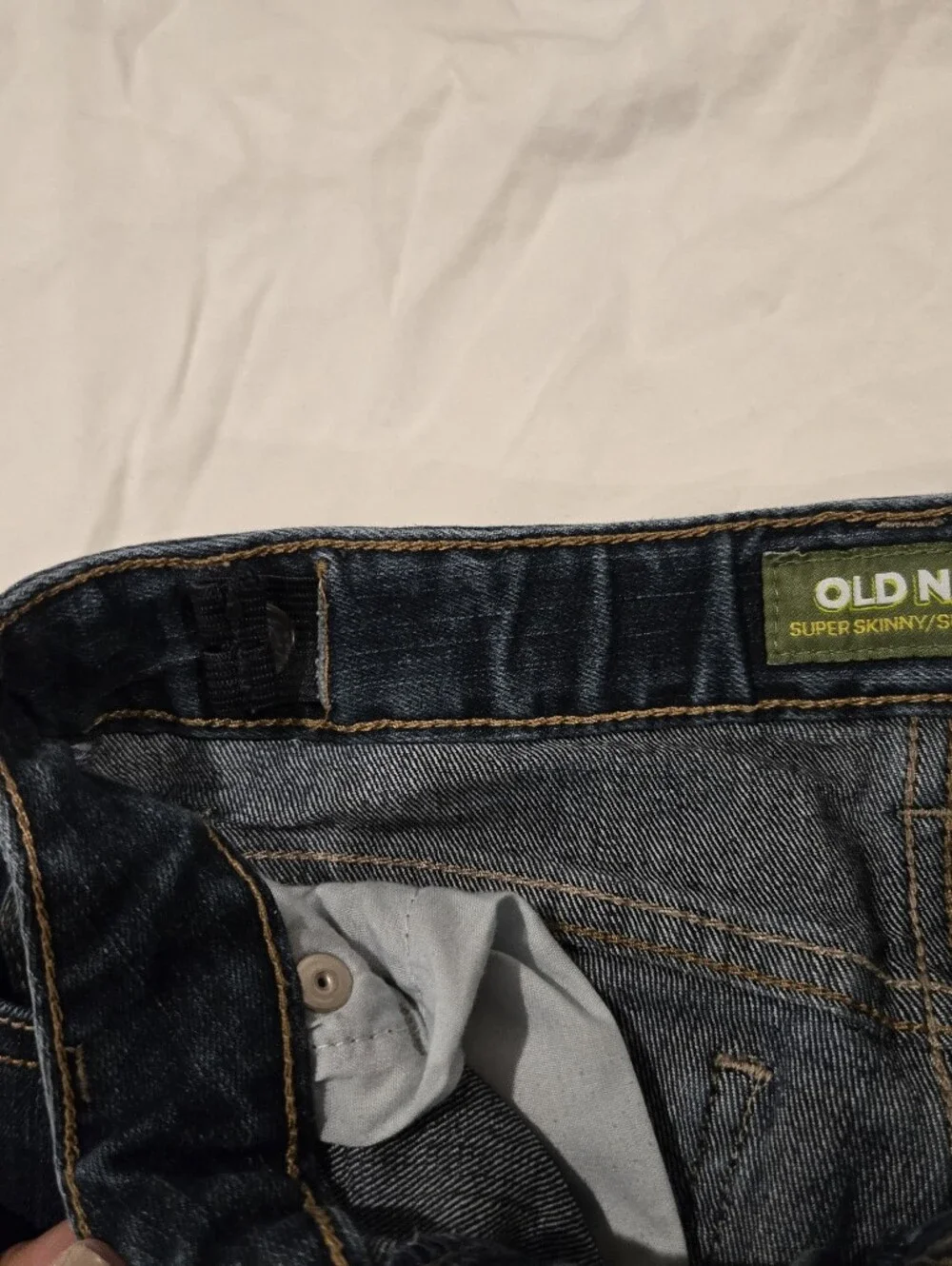 Old Navy Girls Size 10 Slim Super Skinny Dark Wash Stretch Jeans